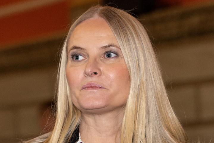Mette-Marit de Noruega en el último acto oficial al que acudió antes de que los archivos de Epstein le salpicaran