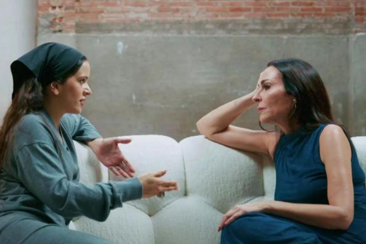 Rosalía en su charla con Ana Milán en el programa 'Ex.La vida después'.