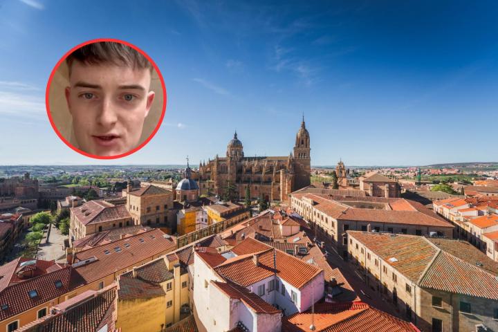 Conor habla sobre la temperatura en España y cómo reaccionan los españoles.