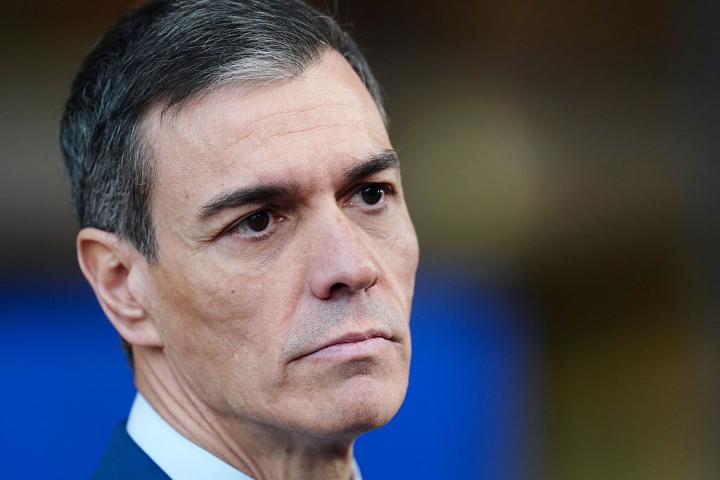 El presidente del Gobierno, Pedro Sánchez, en Bruselas.