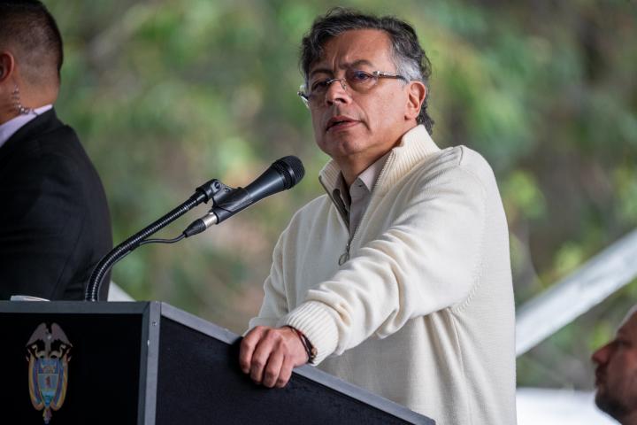 Gustavo Petro, presidente de Colombia.