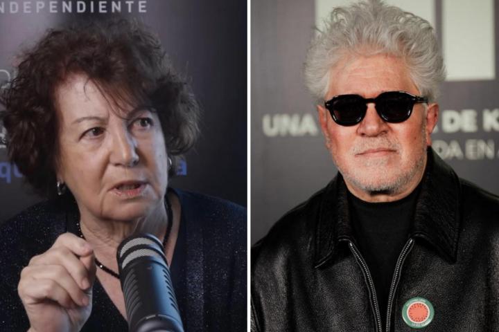 Rosa Villacastín y Pedro Almodóvar