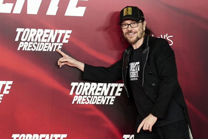 Santiago Segura en el estreno de 'Torrente Presidente'