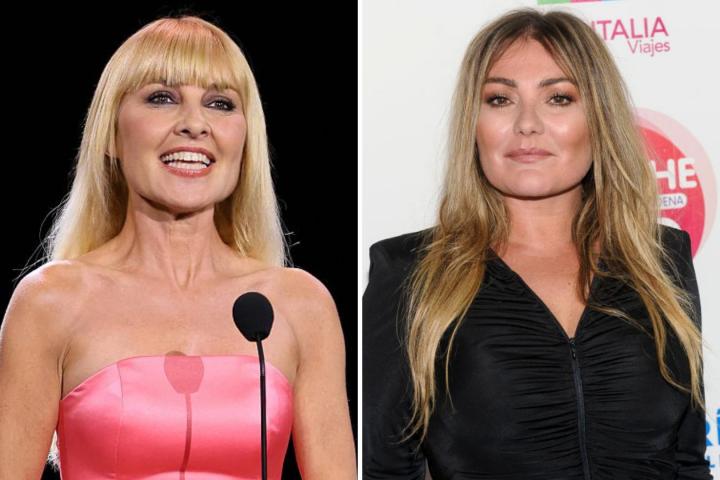 Cayetana Guillén Cuervo y Amaia Montero, en dos imágenes de archivo.