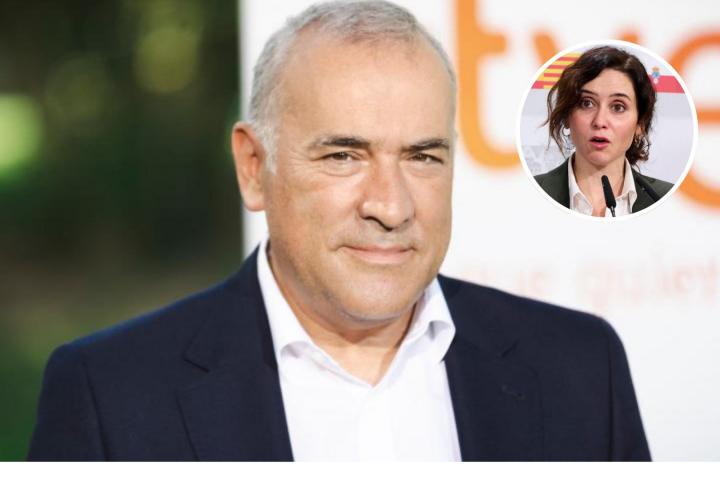 El periodista de TVE, Xabier Fortes, en una imagen de archivo