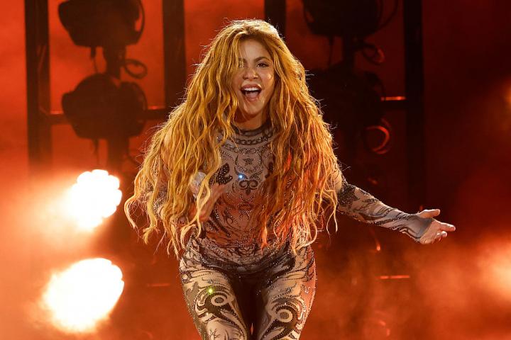 Shakira en un concierto en New York City en septiembre de 2025.