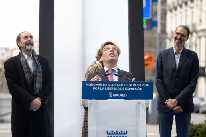 José Luis Martínez Almeida en un acto