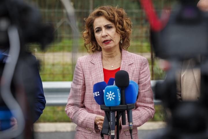 La vicepresidenta primera del Gobierno y ministra de Hacienda, María Jesús Montero