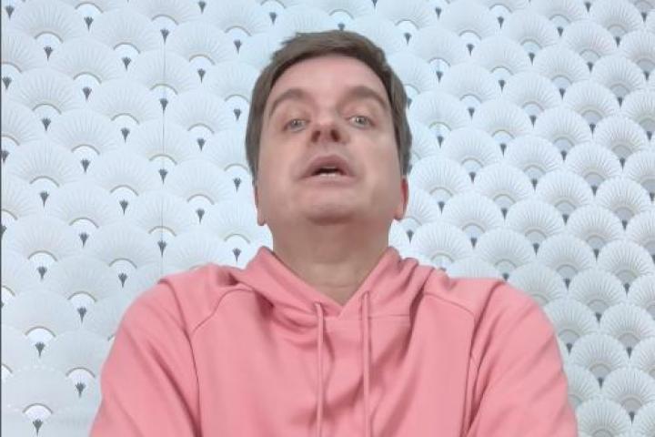 Marc Giró en un vídeo en Instagram