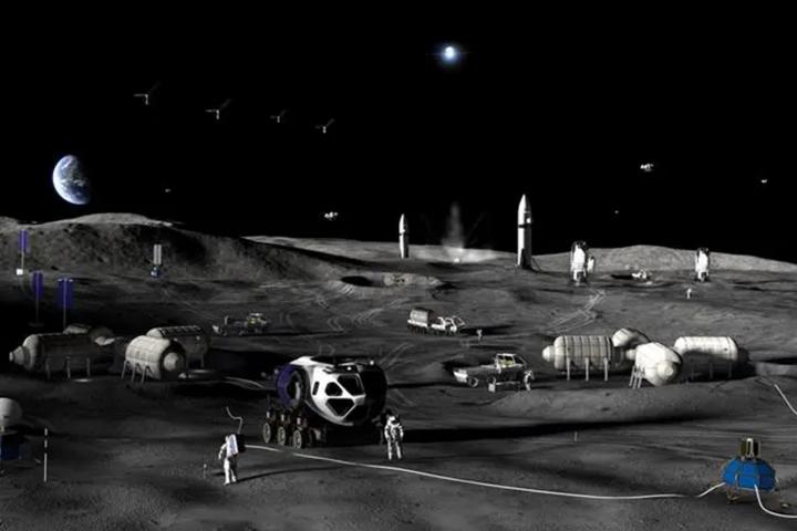 Recreación de la nueva fase del plan de la NASA para volver a la Luna