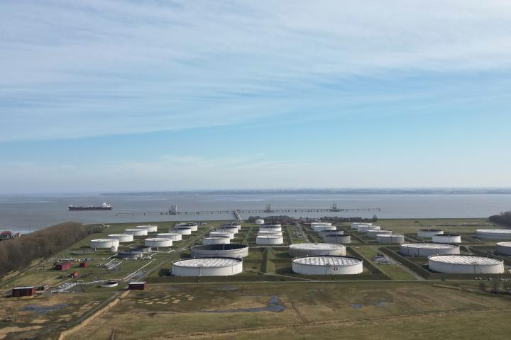 Reservas de gas en Europa