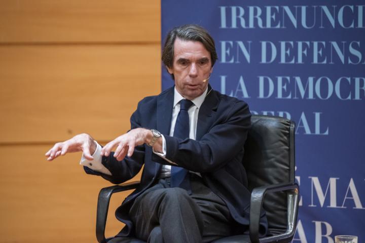 El expresidente del Gobierno de España José María Aznar, en una imagen de archivo.