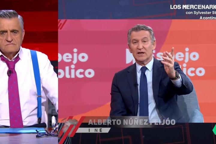 El Gran Wyoming habla de Feijóo.