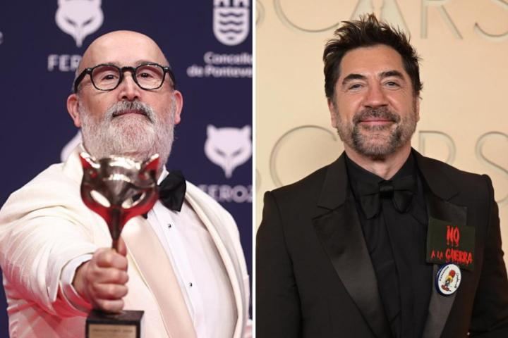 Javier Cámara y Javier Bardem.