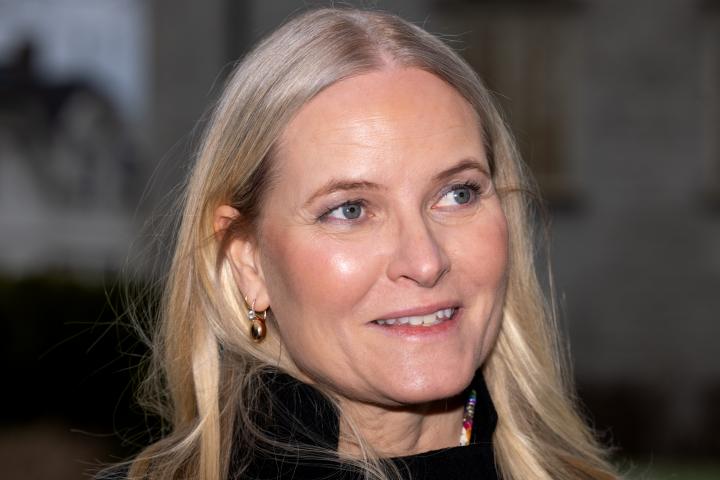 Mette-Marit de Noruega en un acto oficial en Oslo en enero de 2026