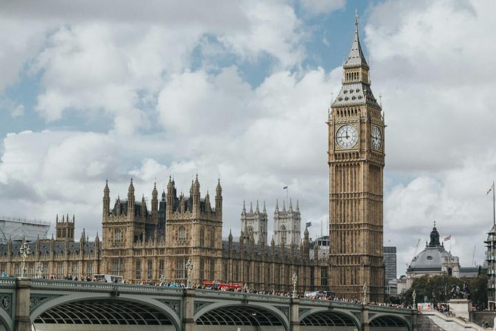 Panorámica de la ciudad de Londres.