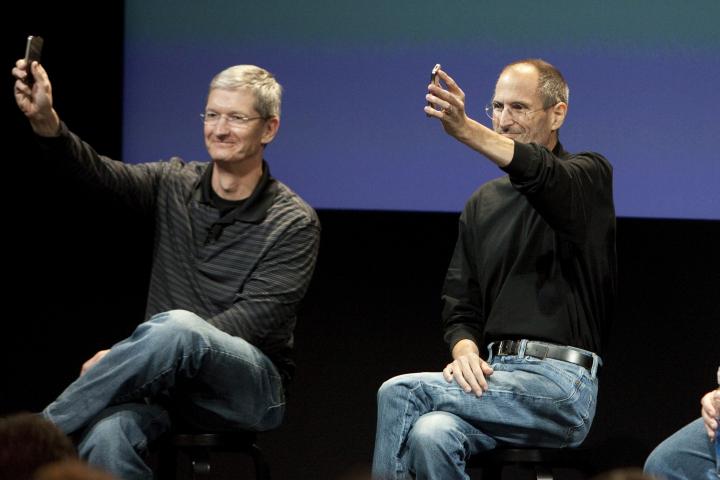 Foto de archivo del 16 de julio de 2010, durante el lanzamiento del iPhone 4.