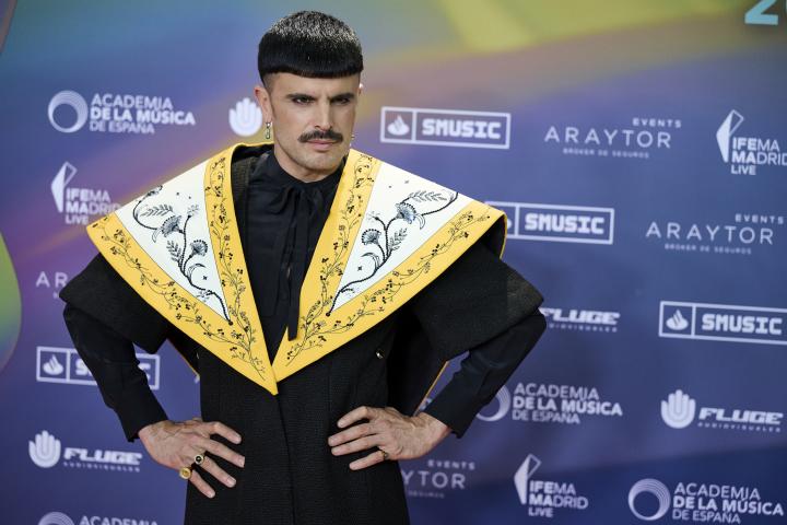 El cantante Rodrigo Cuevas en una imagen de archivo.