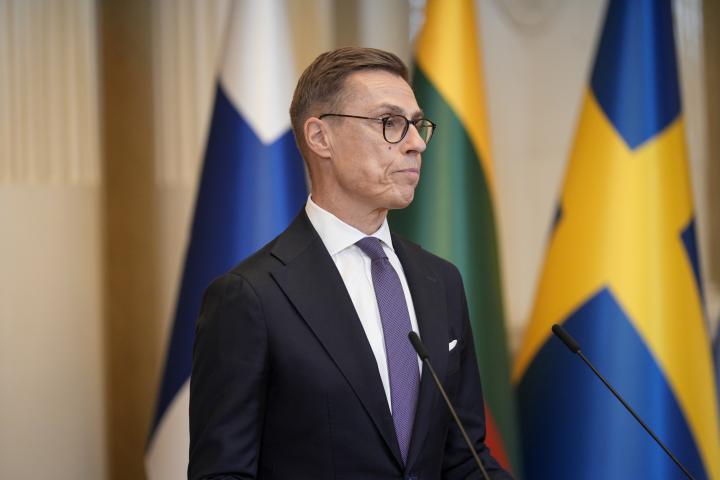 El presidente de Finlandia, Alexander Stubb