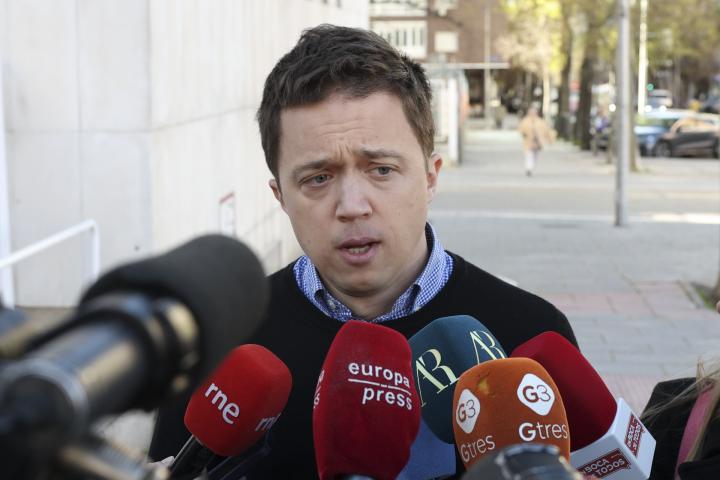Íñigo Errejón, fotografiado el 27 de marzo de 2026 en Madrid.