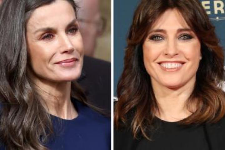 Letizia Ortiz y Helena Resano, en una imagen de archivo