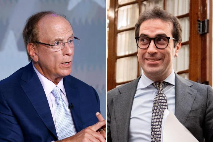 Fotomontaje de Larry Fink y Carlos Cuerpo.