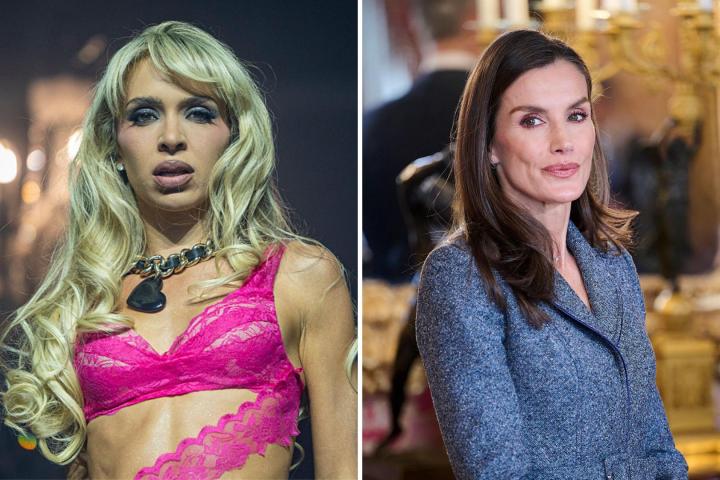 Bad Gyal y la reina Letizia.