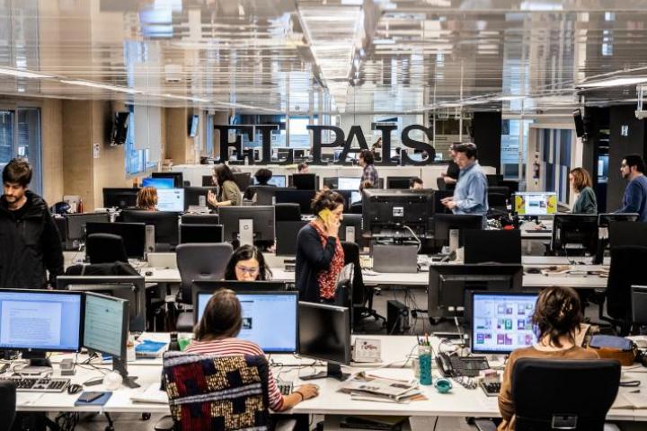 Imagen de archivo de la redacción de El País.