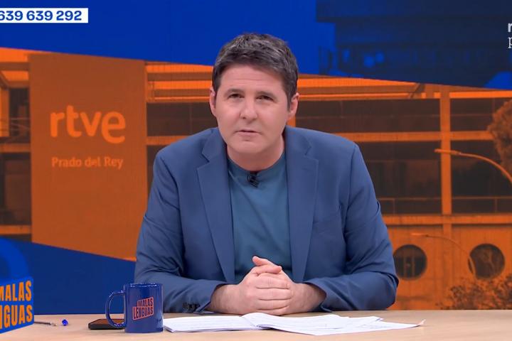 Jesús Cintora, presentador de 'Malas Lenguas' (TVE)