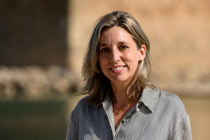 La escritora Llucia Ramis, en el Atlantida Mallorca Film Fest