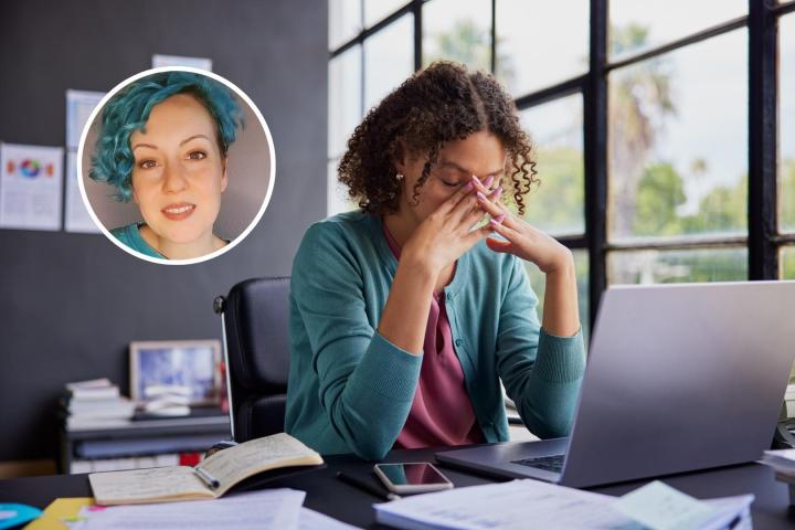 María Juárez y el estrés