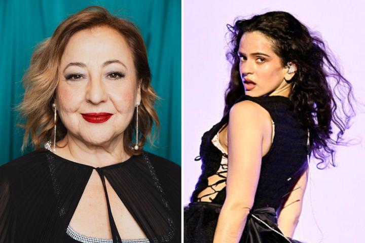 Carmen Machi y Rosalía.