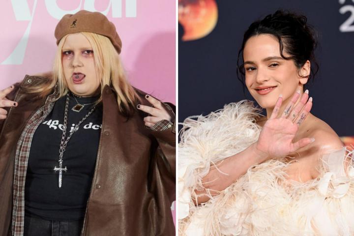 Esty Quesada, en una imagen de archivo, junto a Rosalía.