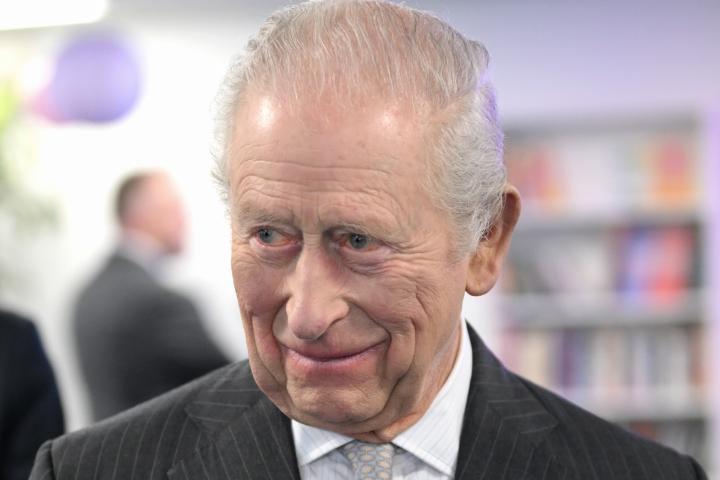 El rey Carlos III en una visita oficial en Oxford