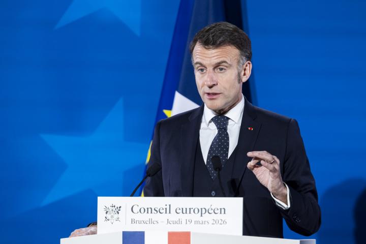 Imagen de archivo del presidente francés, Emmanuel Macron.