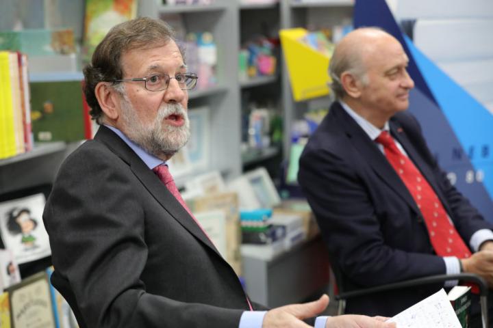 Mariano Rajoy y Jorge Fernández Díaz, en 2019