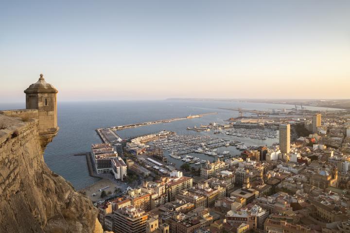 Vista de la ciudad de Alicante