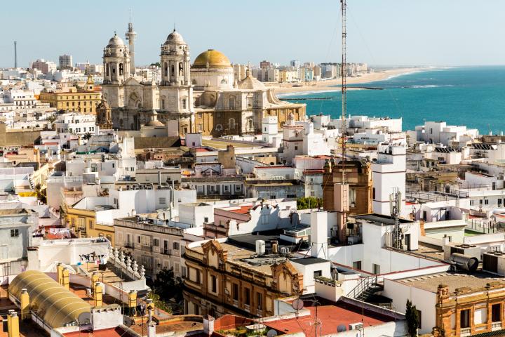 Vista de la ciudad de Cádiz