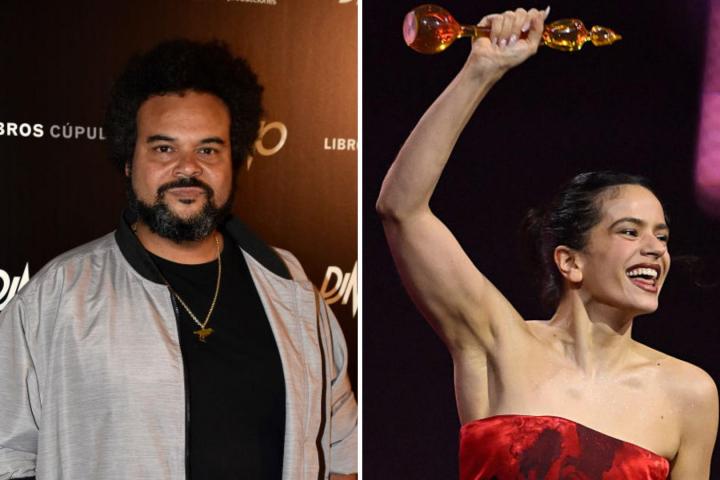 Carlos Jean y Rosalía.