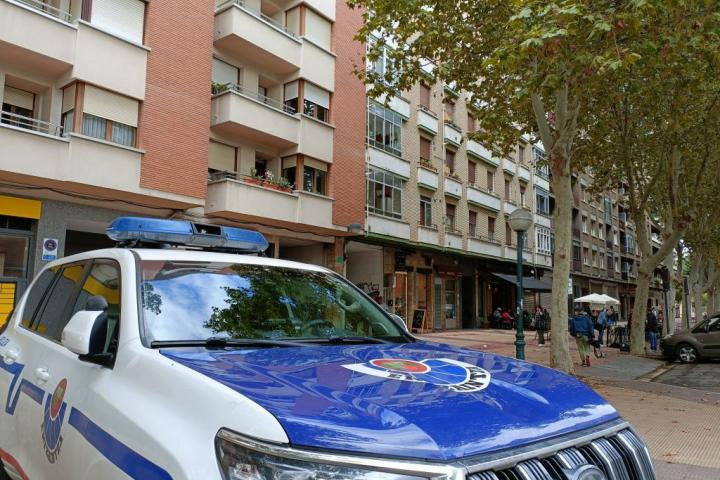 Imagen de archivo de un vehículo de la Ertzaintza.