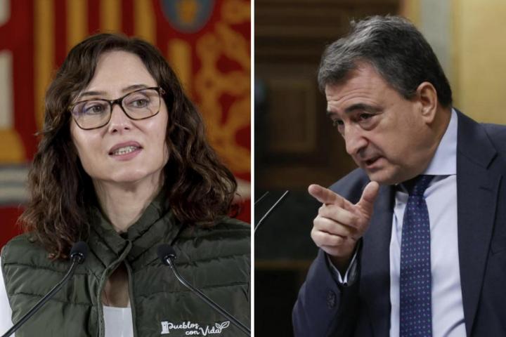 Ayuso y Aitor Esteban