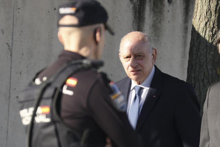 Jorge Fernández Díaz, a su llegada a los juzgados el 6 de abril de 2026.