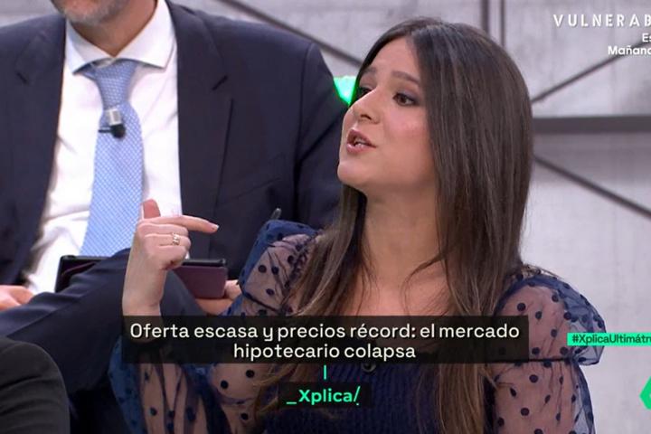La socióloga Miriam Jiménez, en 'LaSexta Xplica'.
