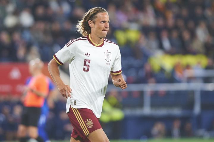 Marcos Llorente con la selección española.
