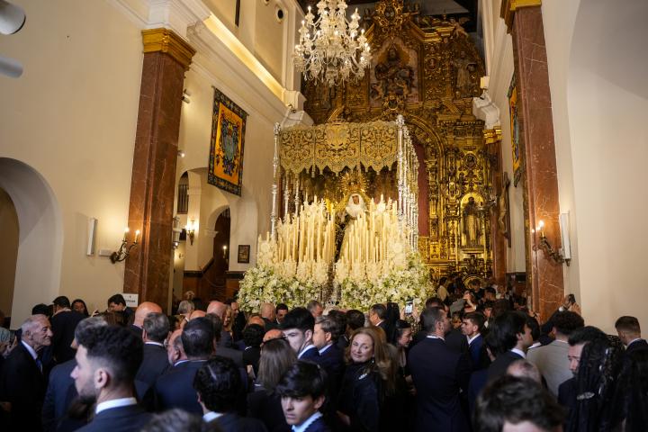 Un momento de la Semana Santa de Sevilla.
