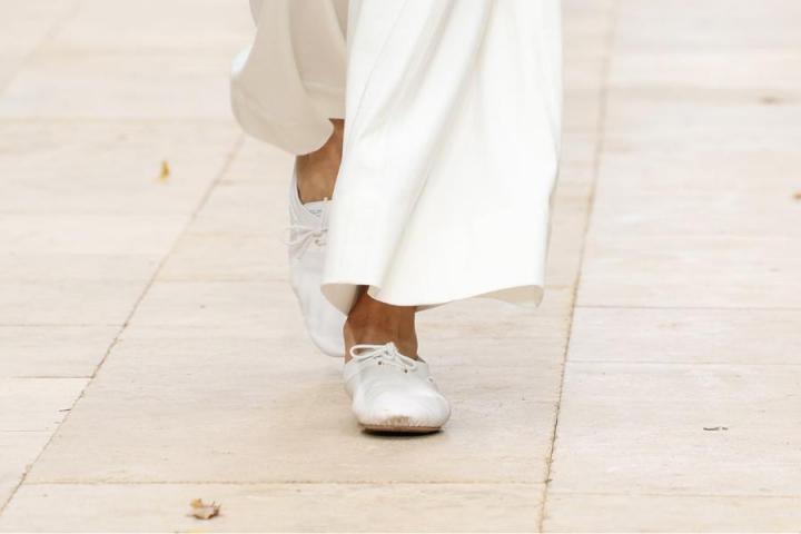 Zapatos en el desfile de primavera 2026 de Celine