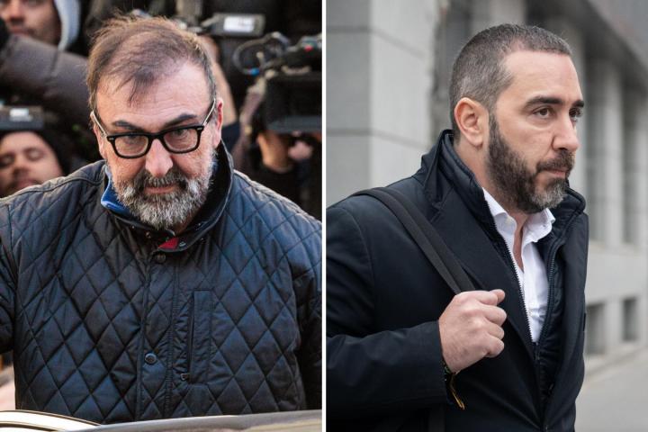 Combo de fotografías de Koldo García, exasesor del exministro José Luis Ábalos; y del empresario Víctor de Aldama; en respectivas imágenes de archivo.