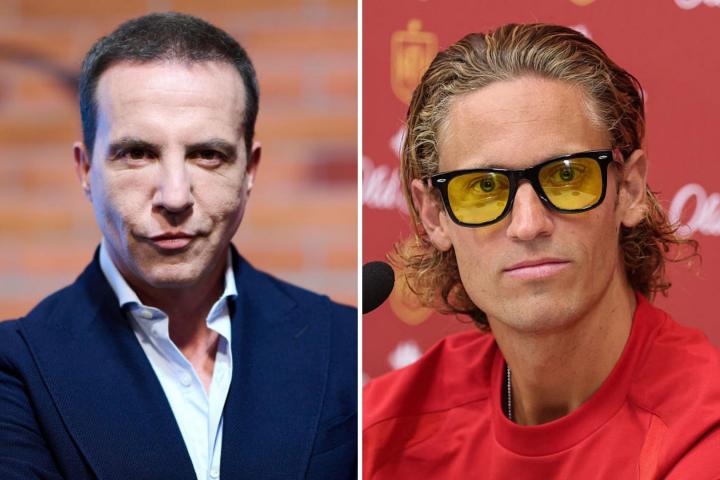 Cristóbal Soria, en una imagen de archivo, junto a Marcos Llorente