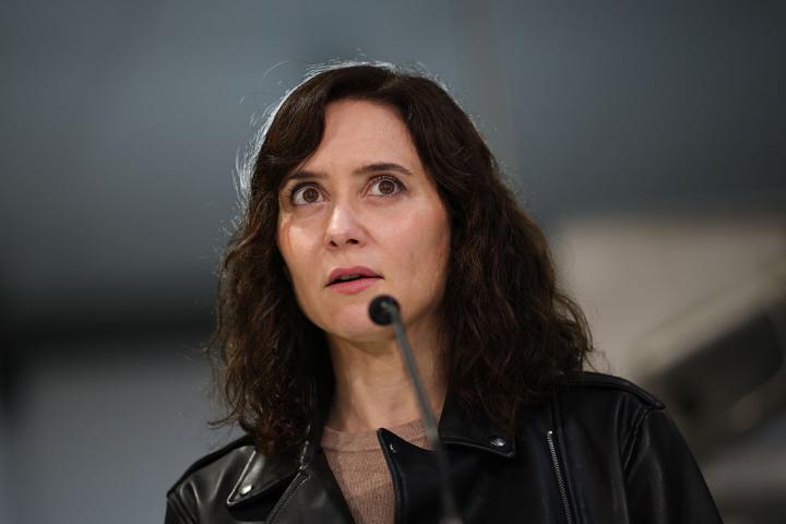 Isabel Díaz Ayuso, presidenta de la Comunidad de Madrid.