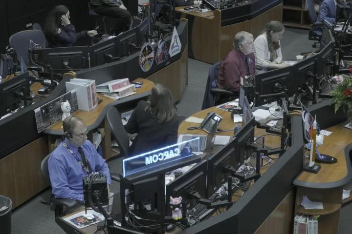 Momento del intercambio de mensajes entre Victor Gloever y su mujer.